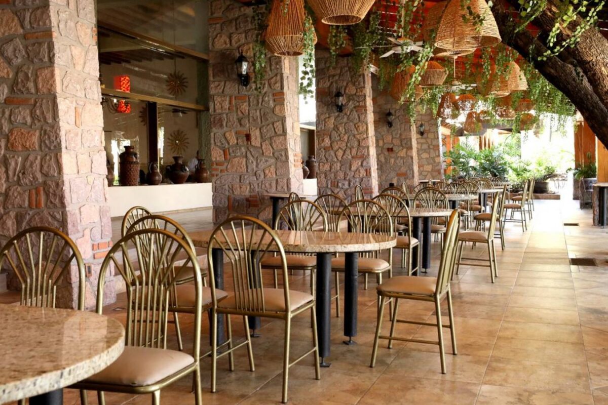 Terraza, Hotel Real de Minas Tradicional, Hotel en Santiago de Querétaro