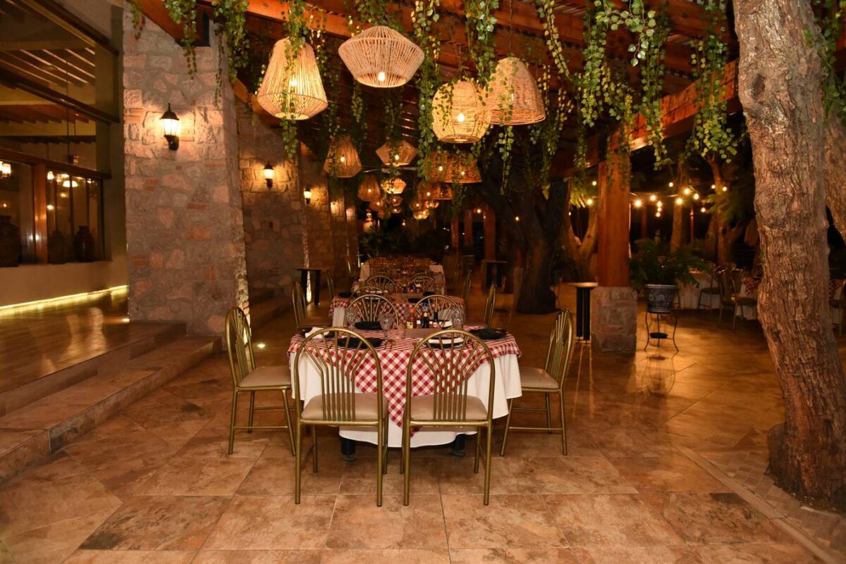 Terraza, Hotel Real de Minas Tradicional, Hotel en Santiago de Querétaro